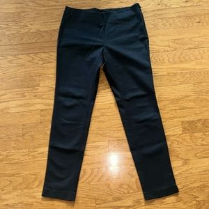 SAKS FIFTH AVENUE BLACK STRETCH PANT ELASTIC WAIST WOMENS SIZE 4